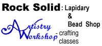 Rock Solid Lapidary Logo
